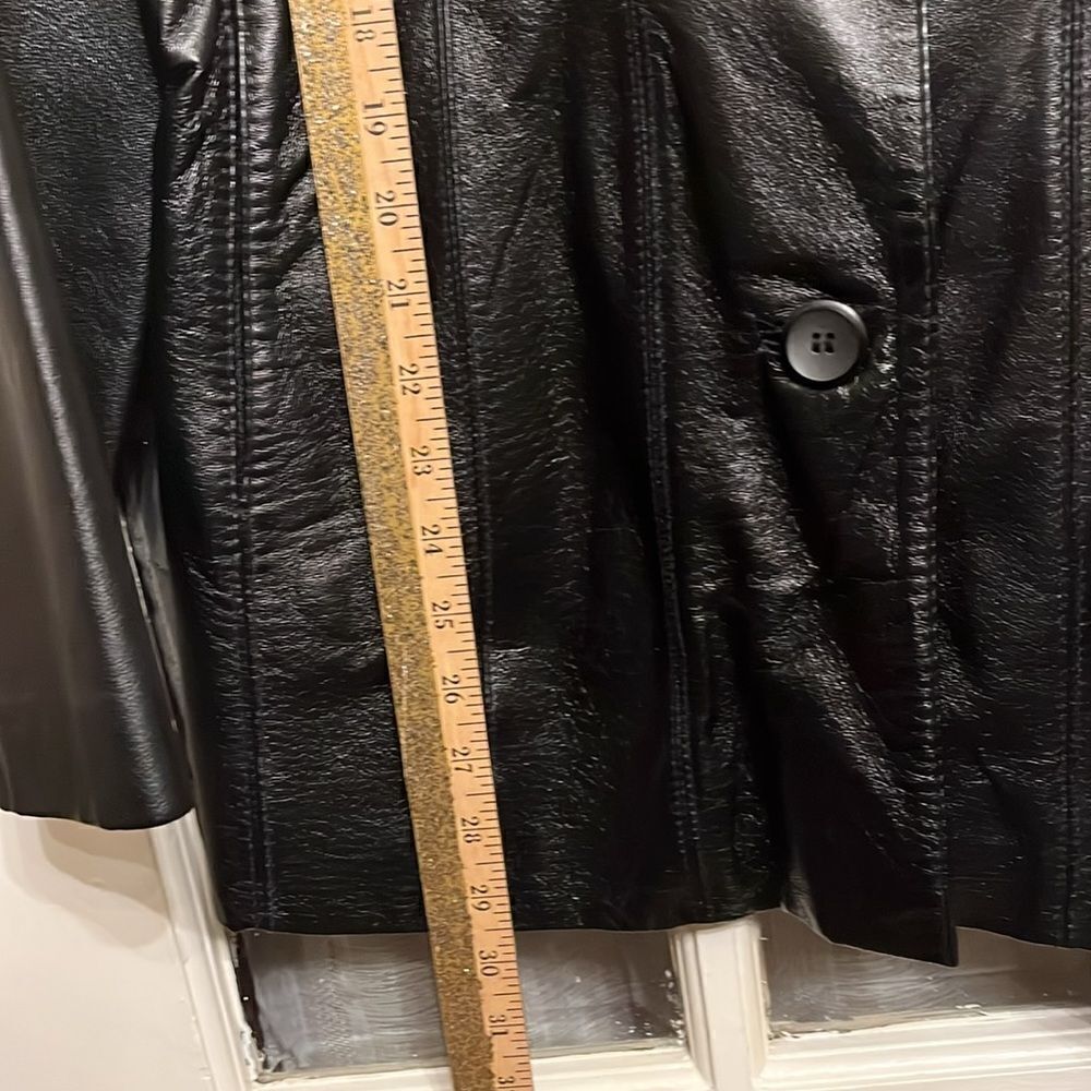 Leather Structured Jacket - Picture 12 of 14